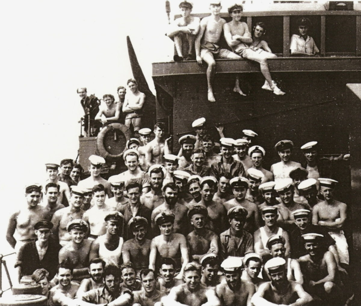 Crew on Deck 1944